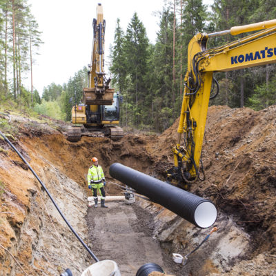 Rumpuputkien lujuusluokka valitaan kuormituksen mukaan
